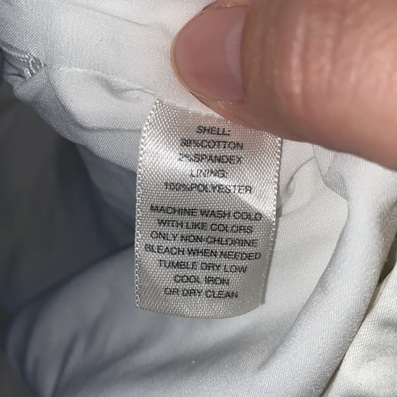 White House Black Market White Pencil Skirt Knee-Length Casual - Picture 14 of 15